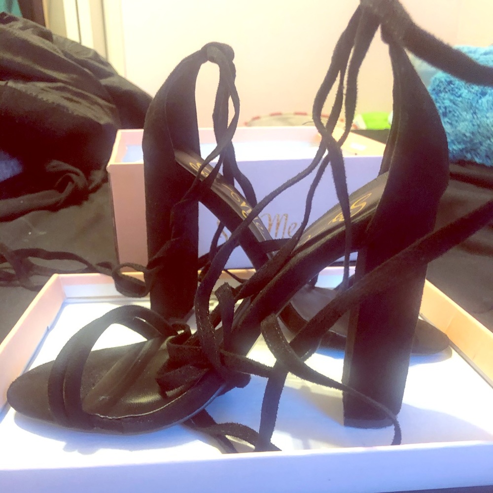 Lace up sandals